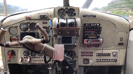 Cockpit of a de Havilland Beaver