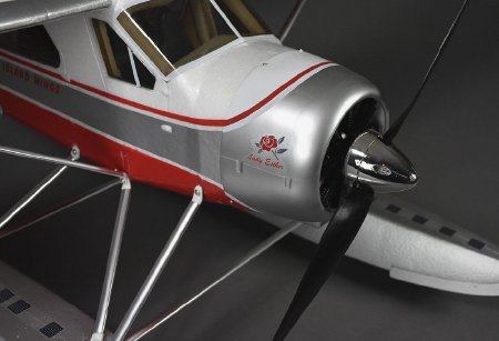 RC airplane model, DHC-2 Beaver closeup