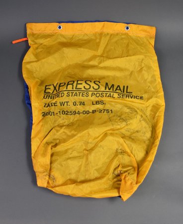 USPS Express Mail bag front view