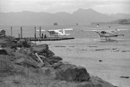 Floatplanes Ketchikan Airport float dock
