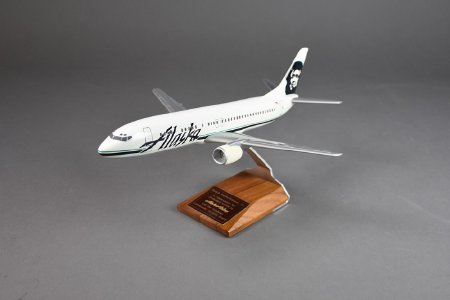 Alaska Airlines model plane