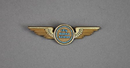 Alaska Airlines promotional pin
