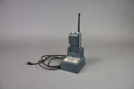 Motorola portable radio and charger