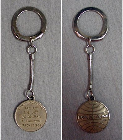 Pam Am key chain