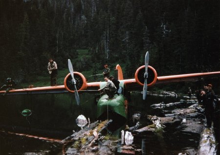 Ellis Airlines Grumman Goose at Reflection Lake