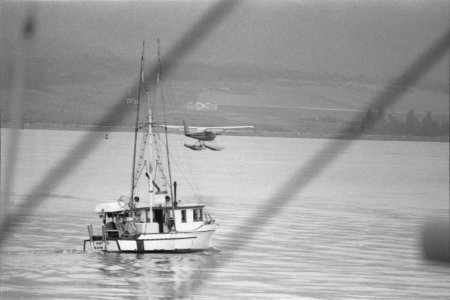 Float plane and boat in Tongass Narrows