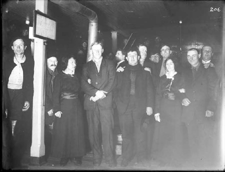 Social gathering, circa 1905