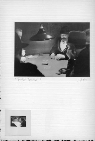Poker game, circa 1938