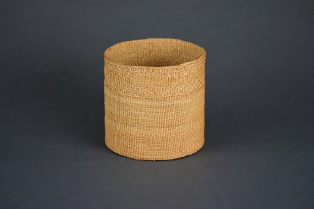 Spruce root basket by Delores Churchill