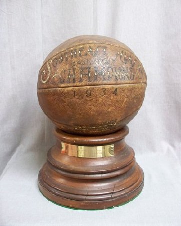 SE Basketball Championship trophy, 1934