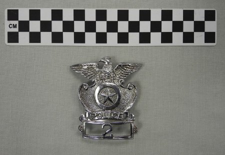Territorial police hat badge