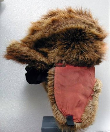 Fur trapper's hat