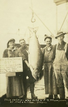 87 Pound King Salmon