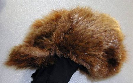 Fur trapper's hat