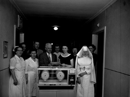 Baby Incubator presentation, 1953