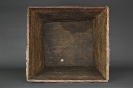 Bentwood box - inside