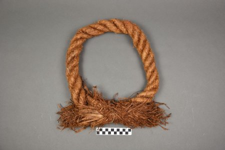 Chief Son-I-Hat's cedarbark neckring