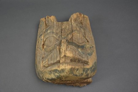 Beaver face fragment - front