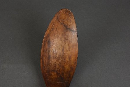 Horn spoon - bowl detail