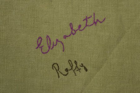 Elizabeth & Raffy signature detail