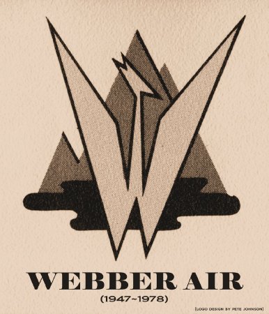 Webber Air Brochure Logo,1962