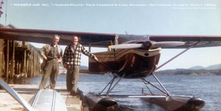 Webber Air Owners/Pilots Pete Cessnun and Carl Manzoni, Ketchikan, AK