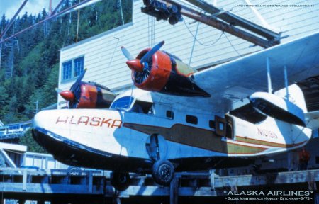 Alaska Airlines Goose Maintenance Hangar, Ketchikan, AK 1973