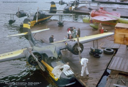 Alaska Coastal Airlines Juneau Seadrome, 1957