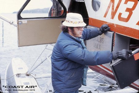 Coast Air Pilot Bob Bullock, 1974