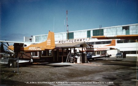 Alaska Southcoast Airways Annette Airport Terminal, 1968