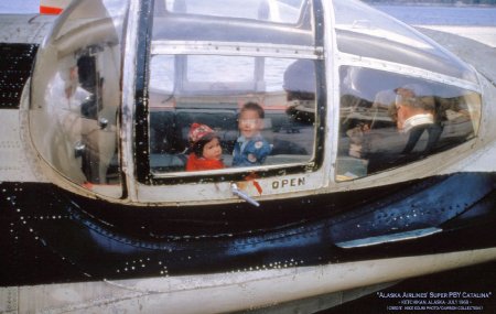 Alaska Airlines Super PBY Catalina Blister Pod, Ketchikan, AK, 1968