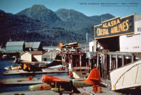 Alaska Coastal Airlines Juneau Seadrome, circa 1950s
