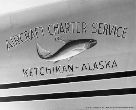 Aircraft Charter Service Logo, 1936