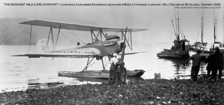 Baranof Mild Cure Company Long Wing Eaglerock at Hoonah, AK, 1928