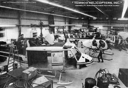 Temsco's Peninsula Point Maintenance Hangar, Ketchikan, AK, 1988