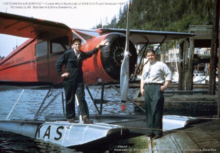 Ketchikan Air Service Ben Smith and Stan Oaksmith, Jr., 1947