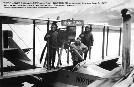 Curtiss MF Flying Boat in Juneau, AK, 1923
