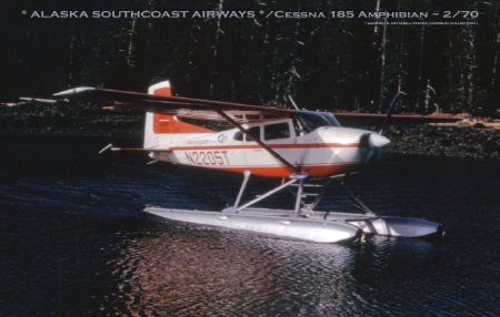 Alaska Southcoast Airways Cessna 185, 1970