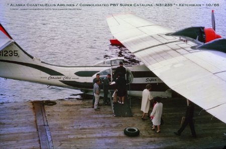 Coastal - Ellis Consolidated PBY Super Catalina in Ketchikan, AK, 1966