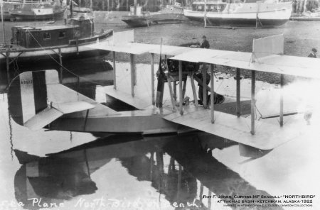Curtiss MF Seagull at Thomas Basin, Ketchikan, AK, 1922