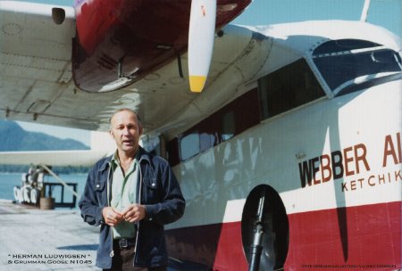 Herman Ludwigsen with Webber Air Grumman Goose (N1045)