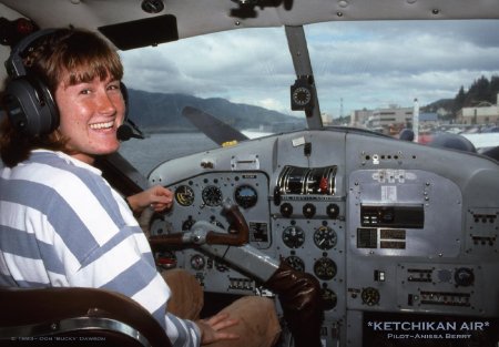 Ketchikan Air Service Pilot Anissa Berry, Ketchikan, AK, 1993