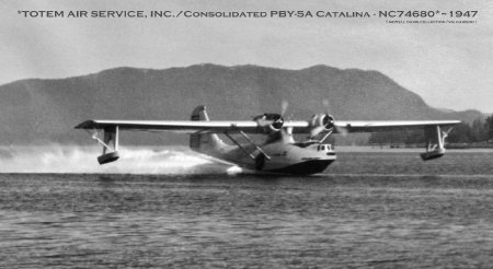 Totem Air Service PBY in Ketchikan, AK, 1947