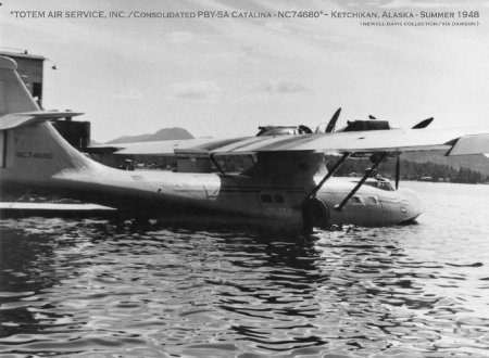 Totem Air Service PBY in Ketchikan, AK, 1948