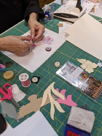 Aanchgwanutk, Janice L. Jackson, Teaching Beading Technique