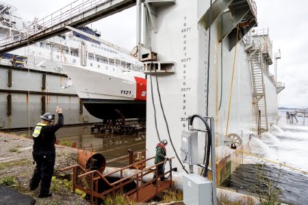 U.S. Coast Guard Cutter <i>John McCormick</i> Dry Dock, 2023