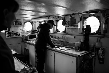 Cabin of the <i>D/V Alaskan Salvor</i>