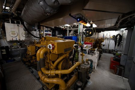 Engine Room on the <i>R/V Kestrel</i>