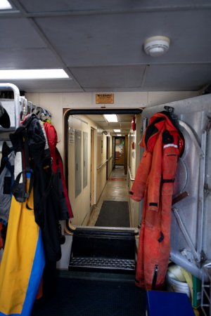 Wet Lab Inside the <i>R/V Kestrel</i>