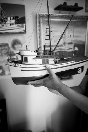 Wooden Model of the <i>F/V Theresa</i>